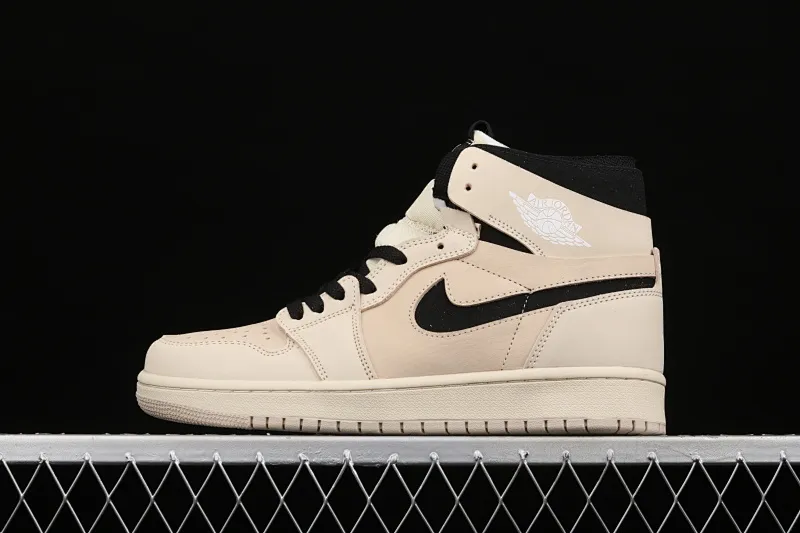 All categories Air Jordan Jordan series basketball shoes Air Jordan 1 High Z version Air Jordan 1 Zoom CMFT "Summit White" AJ1 Joe 1 Pearl Milk Tea Off-White CT0979-100